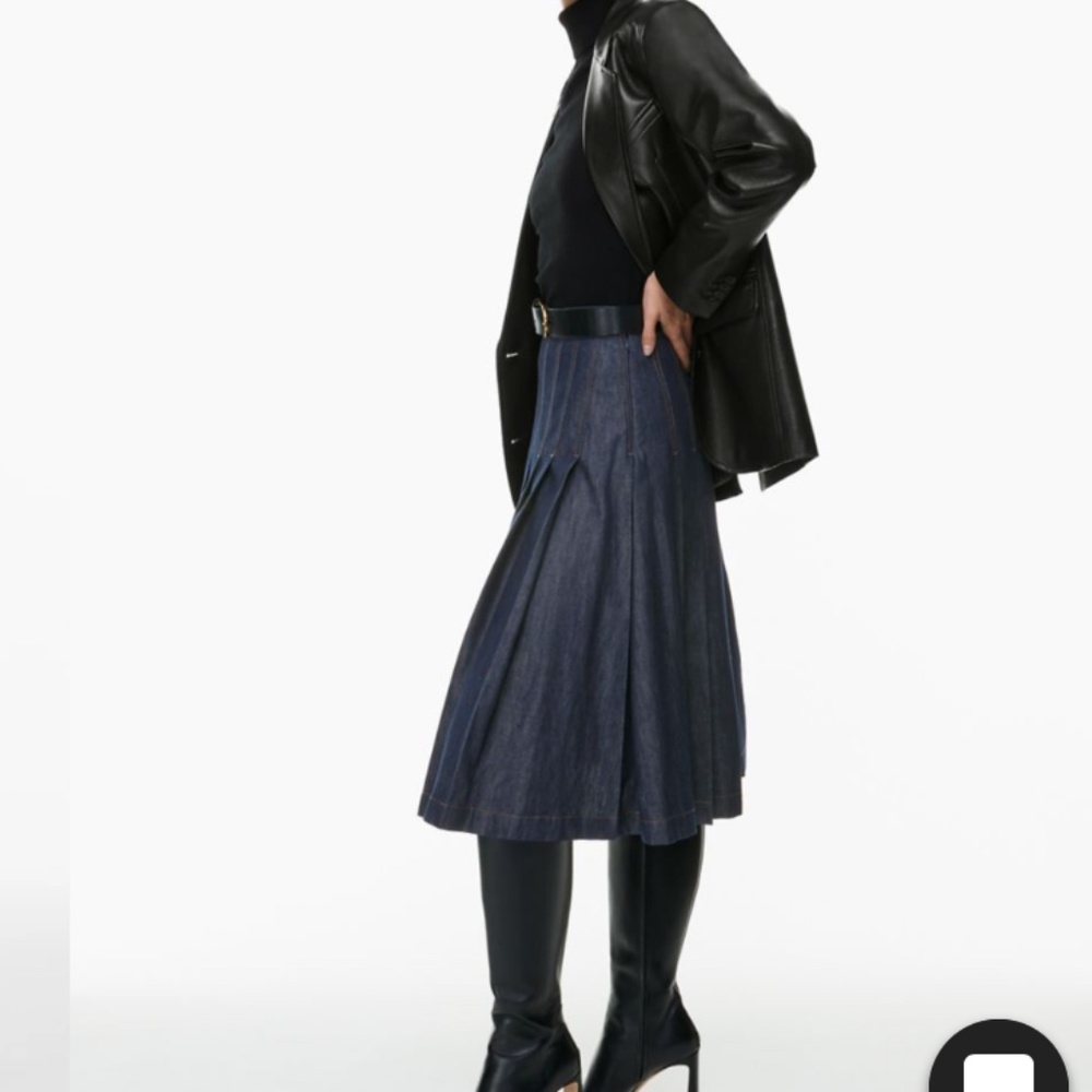 Babaton Process Jean Skirt